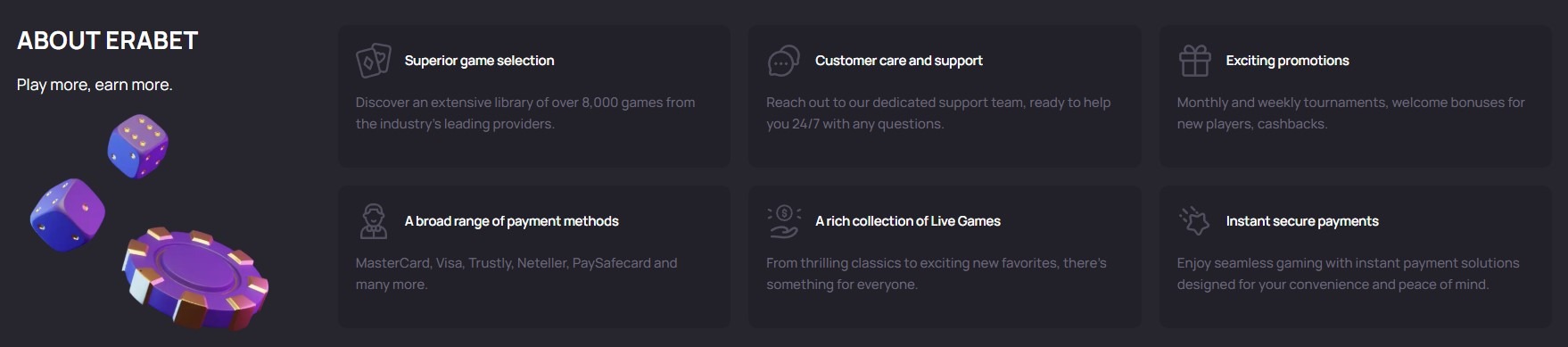 Erabet Casino Android app
